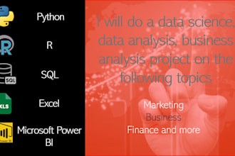 do a data science or data analysis project