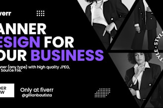 design web banner, design ads and shopify banner etc