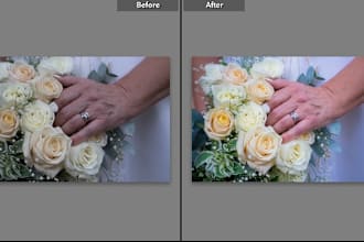 working with lightroom for bulk wedding photo editing