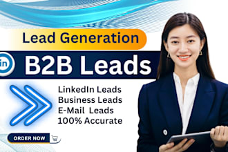 do b2b lead generation, google map scraping and prospect email list