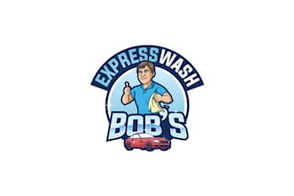 design shining wonderful car wash logo