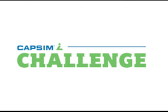 do capsim simulation, bsg simulation, cesim simulation, and reports writing