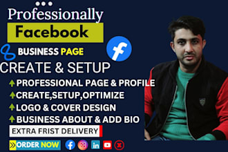 do facebook business page create and page setup