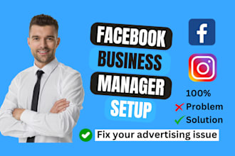 fix and create facebook profile and fb ads account