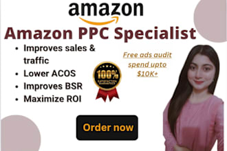 setup, manage and optimize amazon PPC campaign, amazon sponsored ads