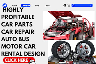 design  car parts car repair auto bus motor car rental auto parts shopify store