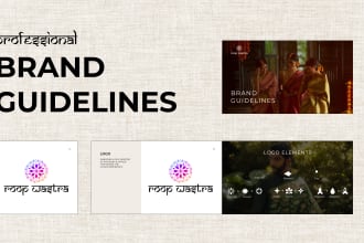 design professional brand guidelines