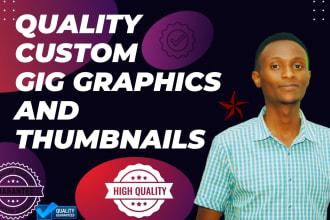 design quality catchy gig images and thumbnails