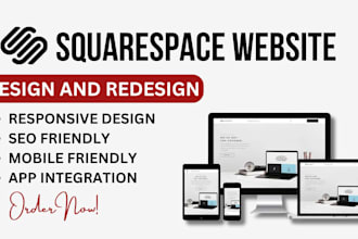 redesign squarespace website, squarespace website design online business store