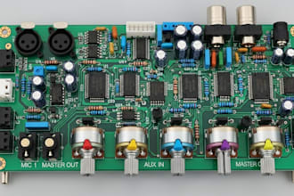 design and develop mixer amplifier pcb for audio application