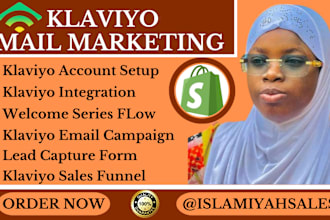 design klaviyo email marketing klaviyo email audit shopify marketing expert