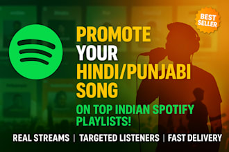add your song in my viral spotify playlists based in india