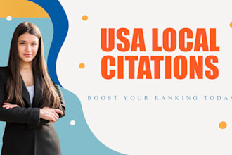 create top USA local citations directories for local SEO