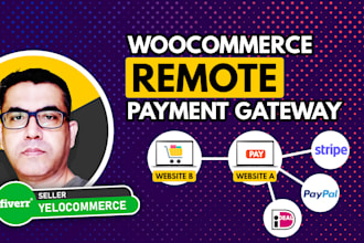 develop woocommerce remote checkout payment gateway