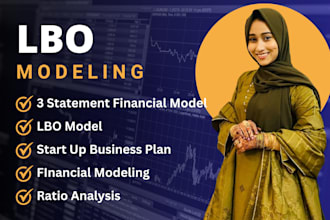 do business plan financial model, lbo model and 3 statement model