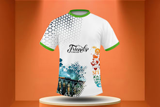 do full sublimation tshirt design