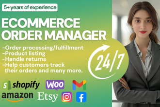be your shopify virtual assistant or shopify store manager product upload