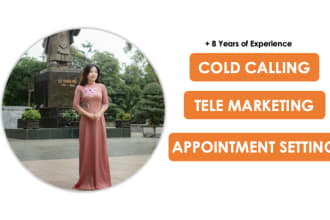 be your expert in cold calling and appointment in vietnam
