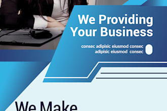 design professional flyer, door hanger and rack card