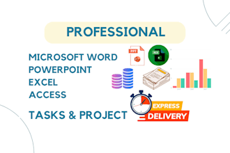 create, edit, and design document, presentation, spreadsheet and database