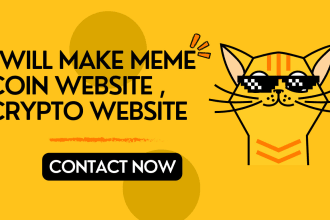 create your premium crypto currency or token website