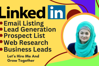 linkedin sales navigator b2b lead generation email list building lead gen