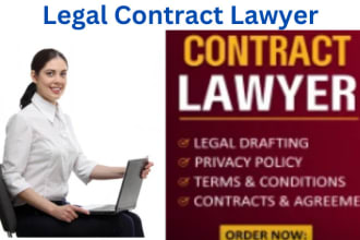 write legal contract, agreement, terms and condition, privacy policy as a lawyer