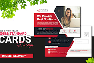 design an awesome postcard for you
