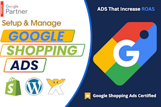 set up google shopping ads campaigns for sales and traffic
