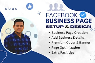 professionally set up and design your facebook business page