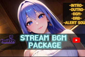 your stream bgm, sound package