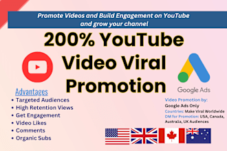 do organic youtube video promotion to make video viral