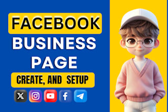 create  impressive creative facebook business page