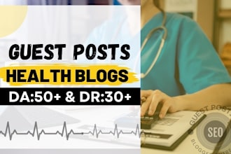 do health guest post backlink high domain authority blogs