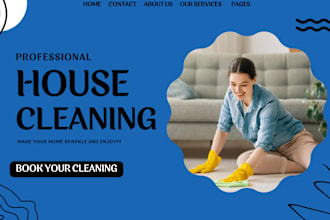 design house cleaning service website booking koala office cleaning launch27