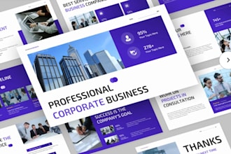 redesign powerpoint presentation, investor pitch deck design, canva slides deck