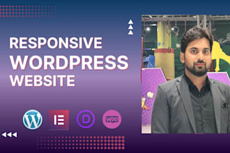 design, redesign ,build ,rebuild, clone ,fix with elementor wordpress website