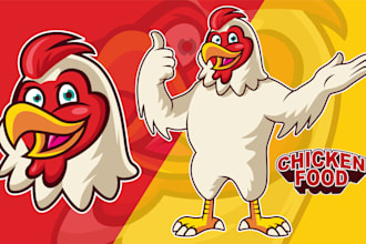 create a unique vector mascot illustration