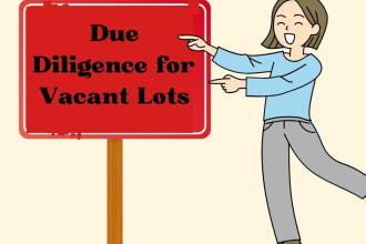 conduct due diligence for vacant lots