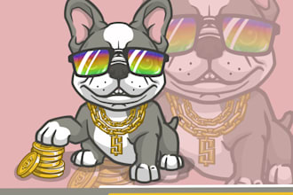 create illustration cartoon character in cute style