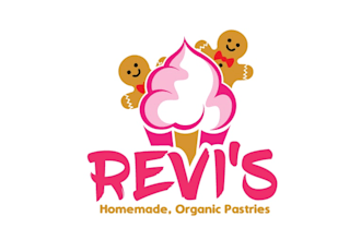 design good looking bakery mascot logo