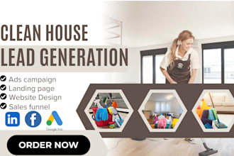 generate clean house leads commercial cleaning leads carpet cleaning website
