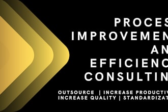be your process improvement consultant