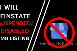reinstate your suspended google my business listing