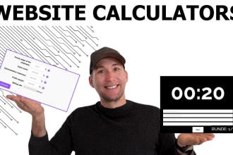 create website calculators for wordpress