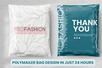 do poly mailer package design shipping and parcel bag