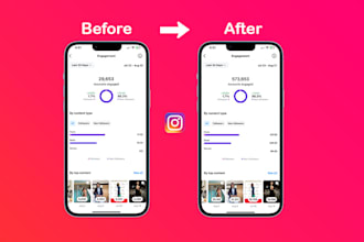 edit instagram insights screenshots or videos professionally