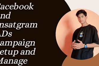 set up facebook and instagram ads for marketing