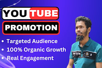do youtube channel with expert promotion services