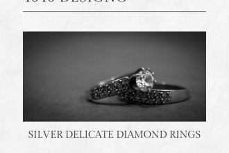 do 3d jewelry design, rendering and jewelry animation